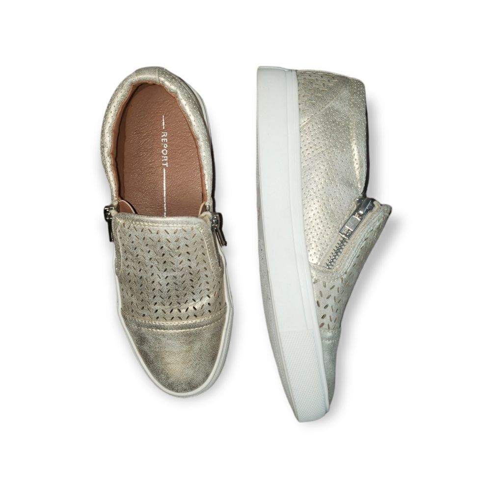 Report Alexa Gold Slip-on Sneaker WMS 6